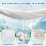 VOISEN 48 Pcs Pet Glove Wipes for Dogs and Cats, Cleaning & Deodorizing Bathing Grooming Wipes,Unscented Thick Nourish Fur Glove Wipes for Pet Dry Cleaning,Daily Care and Travel - Image 5
