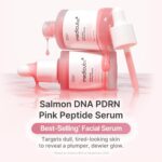 medicube PDRN Pink Peptide Serum with Salmon DNA | Pink Glow Serum with Peptides & Niacinamide for Hydration & Firm-Looking Skin | Uneven Tone Care | Korean Skincare, 1.01 fl. Oz - Image 3