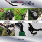 Sprinkler Head Wrench The Fastest Most Versatile Way To Remove Replacement Adjustment Repair Heads With No Digging No Mess Works On All Brands of Spray Rotor Jar Top Valves - Image 3