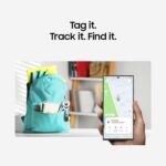 Samsung Galaxy SmartTag2, Bluetooth Tracker, Smart Tag GPS Locator Tracking Device, Item Finder for Keys, Wallet, Luggage, Pets, Use w/ Phones and Tablets Android 11 or Later, 2023, 1 Pack, Black - Image 4