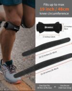 CAMBIVO 2 Pack Patella Tendon Knee Straps, Knee Brace for Women & Men with Extra Straps, Patella Bands for Pain Relief, Osgood Schlatter, Jumper's Knee, Tendonitis, Running, Volleyball - Image 5