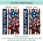 Seasonal Garden Flags Set of 12 Double Sided 12x18 Inch, Small Yard Flags for Outside, Spring Summer Fall Winter & Holiday Outdoor Decor, Halloween Christmas Easter Decorations for All Seasons - Image 3