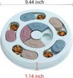 DR CATCH Dog Puzzle,Dogs Food Toys for IQ Training & Mental Enrichment,Dog Treat Puzzle(Blue) - Image 3