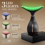 GLO24K Red Light Face & Neck Beauty Device – 3-in-1 Facial Massager Tool with LED & Vibration for Skin Revitalization and Neck Firming - Image 4
