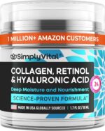 Anti-Aging Face Moisturizer with Retinol, Collagen & Hyaluronic Acid - Made in USA - Moisturizer Face Cream for Women & Men - Firming & Hydrating Neck Cream - Day & Night Skin Care - 1.7 fl oz - Image 2