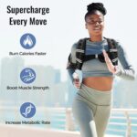 Zeerun Weighted Vest for Women & Men with Reflective Stripe and Adjustable Buckle, Comfortable & Durable Rucking Vest for Walking, Running & Strength Training - Image 3