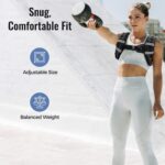 Zeerun Weighted Vest for Women & Men with Reflective Stripe and Adjustable Buckle, Comfortable & Durable Rucking Vest for Walking, Running & Strength Training - Image 4