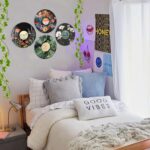 HK Studio Hippie Decor, Posters for Room Aesthetic - Botanical Wall Art, Record Decor, 4pcs 12" - Image 5
