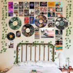 HK Studio Hippie Decor, Posters for Room Aesthetic - Botanical Wall Art, Record Decor, 4pcs 12" - Image 6