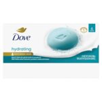 Dove Beauty Bar 6 Pack Hydrating with Glacial water & Avocado oil Cleanses & Hydrates 3.75 Oz - Image 3