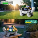 Linkax Mothers Day Gifts for Mom Grandma Wife Sister Nana from Daughter Son Husband, Birthday Gifts for Women Turtle Statues Solar Garden Decor for Outside Yard Outdoor Home Patio Decor - Image 5
