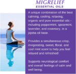 MigreLief Comfort Stick, Migraine and Headache Essential Oil Roll-On - Peppermint Lavender - 10ml - Image 4