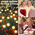 ZFNN Solar Garden Lights Outdoor, 4 Pack Firefly Swaying Lights, Waterproof Garden Decor for Yard Patio Pathway Lawn, Gardening Gifts for Women Christmas Decoration - Image 4