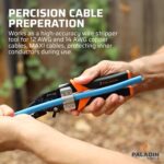 TEMPO PA1140 2-Wire Slitter, All-in-One Irrigation Stripper, Cuter, Twister - 12/14 AWG Copper MAXI Cable – Durable Ergonomic Handles for Field Use - Image 3