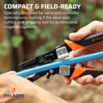 TEMPO PA1140 2-Wire Slitter, All-in-One Irrigation Stripper, Cuter, Twister - 12/14 AWG Copper MAXI Cable – Durable Ergonomic Handles for Field Use - Image 4