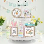 10 Themes Interchangeable Seasonal Decor Set - Rustic Farmhouse Spring Tiered Tray Decorations, Perfect for Holiday Decor, Lavender Decor Spring Decorations for Home Easter Decorations - Image 3
