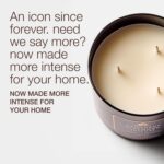 Bath & Body Works Mahogany Teakwood Intense 3-Wick Candle - Scented Candle for At-Home Use - Long-Lasting, Room-Filling Fragrance - High Fragrance Oil Concentration - Soy Wax Blend - Image 3