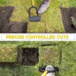 Manual Edger Lawn Tool with 38"-42" Adjustable Length, Saw-Tooth Border Edger with Wide Footplate Manganese Steel Blade, Garden Edging Tool for Flower Beds, Landscaping, Sidewalks, Yard - Image 10
