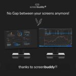 Set of 2, Magnetic Connection for Your Screens, Suitable for All Computer Monitors - Innovative Computer and Gaming Equipment - Image 3