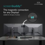 Set of 2, Magnetic Connection for Your Screens, Suitable for All Computer Monitors - Innovative Computer and Gaming Equipment - Image 4