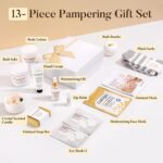 Spa Gifts for Women 13Pcs Mothers Day Gifts Happy Birthday Gift Baskets, Christmas Relaxing Home SPA Kit Bath Set Self Care Package Thank You Box for Mom Her Sister Teacher Friends Friendship - Image 3