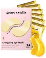 grace & stella Award Winning Under Eye Mask - Birthday Gifts for Women - Gel Eye Patches for Dark Circles, Puffy Eyes, Undereye Bags - Mothers Day Gifts for Mom - Vegan Self Care (24 Pairs, Gold) - Image 2
