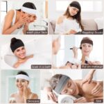 Ztomine Headbands for Women, 8pcs Stretchy Non Slip Soft Cotton Cloth Hair Bands for Sports, Workout, Yoga and Running - Image 4