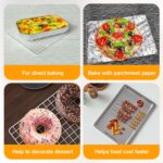2PCS Cooling Racks for Cooking and Baking - 10" x 15"Heavy Duty Stainless Steel Wire Rack for Baking, Grilling, Roasting - Oven & Dishwasher Safe - Fits Jelly Roll Sheet Pan-Silver - Image 5