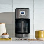 Cuisinart 14-Cup Coffee Maker, Programmable PerfecTemp Glass Carafe Coffee Machine with 1-4 Cup Setting, Brew Strength Control and Pause, Stainless Steel, DCC-3200BKSNAS, Black - Image 3