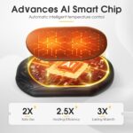 AI Hand Warmers Rechargeable 2 Pack, AI Smart Chips Electric Hand Warmers, 20Hrs Long Safe Heat, Portable Pocket Heater, Gifts for Christmas, Outdoor, Hunting, Golf, Camping Accessories - Image 4