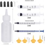 Pet Feeding Bottle and Syringes with Nipples for Small Cat Dog Animals (Model 1) - Image 3