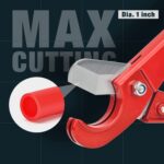 Pex Tubing Cutter for 1/8,1/4, 3/8, 1/2, 3/4-inch up to 1-inch Pex Pipe Cutter - Image 3