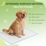 IMMCUTE 100 Count Premium Puppy Pads, 22"x23" Dog Pee Pads – Ultra-Soft Heat-Sealed, 6-Layer Leak-Proof & Super Absorbent Potty Training Pads for Dogs, Cats, Pets | Crate Training & Indoor Use, Blue - Image 3