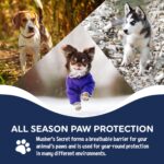Musher's Secret Dog Paw Wax 60g – Moisturizing Dog Paw Balm – Helps Protect & Heals Cracked Paws – Creates an Invisible Paw Protectors Barrier – All-Natural Nose & Paw Balm with Vitamin E - Image 5