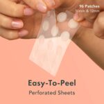 Rael Pimple Patches, Miracle Invisible Spot Cover - Hydrocolloid Acne Pimple Patch, Absorbs Zits & Blemish, Korean Skin Care, 2 Sizes (96 Count) - Image 3