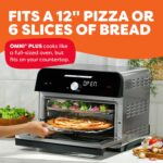 Instant Pot Omni Plus 19QT/18L Toaster Oven Air Fryer, 10-in-1 Functions, Fits 12" Pizza, Crisp, Broil, Bake, Roast, Toast, Warm, Convection, 100+ In-App Recipes, from the Makers of Instant Pot, Black - Image 3