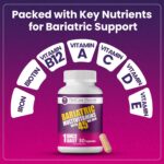 ProCare Health Bariatric Multivitamin with 45mg Iron (30 Easy to Swallow Capsules) - Once Daily Post-Op Support for Gastric Bypass & Sleeve with 1 Month Supply, No Artificial Colors, Gluten-Free - Image 5