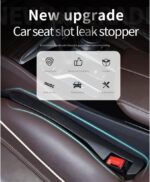 IHOTDER 2PCS Car Seat Gap Filler - Car Seat Gap Filler Organizer for Holding Phone,Key,Purse - Universal Car Gap Filler Fits Car Truck SUV Car Interior Accessories (Black/2PCS)… - Image 4