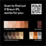 Braun Skin i-Expert Smart IPL PL7219 at Home Laser Hair Removal for Women and Men with App, Premium Pouch, Venus Razor, 2 Smart Heads, Facial Trimmer - Image 7