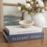 Decorative Books Set of 2, Faux Books Storage Box, Modern Home Decor for Coffee Table, Bookshelf, Mantel - Image 5
