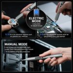 STREBITO Electric Screwdriver, 144-in-1 Precision Screwdriver Set, 120 Magnetic Bits, Organized Storage and Portability, Small Tool Kit for Electronics, PC, Computer and Laptop - Image 3