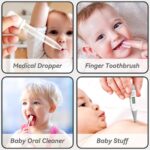 Baby Healthcare and Grooming Kit for Newborn Kids, 24PCS Upgraded Safety Baby Care Kit, Newborn Nursery Health Care Set, Baby Care Product (Grey White) - Image 5