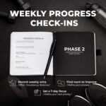 Workout + Nutrition Log – 12 Week Fitness Tracker, Workout Log Book, Gym Planner, and Food Journal for Men & Women | Daily Exercise, Diet, Weightlifting, and Nutrition Log - Image 5