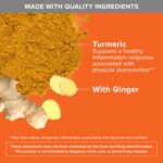 Qunol Turmeric Curcumin with Black Pepper & Ginger, 2400mg Turmeric Extract with 95% Curcuminoids, Extra Strength Supplement, Enhanced Absorption, Joint Support Supplement, 105 Count - Image 7