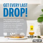 Flip-It! Bottle Emptying Kit – 6 Bottle Pack - No more wasted product - Fits most plastic bottles – 6 Base Caps, 6 Adapters – Pastel Color Edition - Image 4