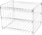 Kitchen Details 3 Tier Can Organizer | Chrome Steel Canned Food Storage Rack | Holds 36 Cans | Space-Saving Pantry & Cabinet Storage Solution | Easy Access to Canned Goods | Freestanding Design - Image 4