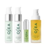 OSEA Bestsellers Set For Face + Body -4-piece Skin Care Set - Body Oil, Face Cleanser, Face Cream, & Hyaluronic Acid Serum - Clean Beauty Travel Set - Ideal for Beauty Gifts - Image 3