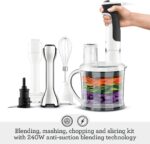 Breville BSB530XL All In One Processing Station and Immersion Blender, Brushed Stainless Steel - Image 3