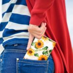 PerKoop 100 Pack Tissues Travel Size Disposable Pocket Facial Tissues Bulk, 3 Ply, Easter Spring Travel Wedding Guest School Wallet Purse Home Supplies(Sunflower) - Image 5