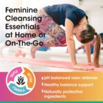 vH essentials Feminine Cleansing Wipes 32 ct. pH Balanced, Prebiotics, Tea Tree & Aloe, Soothing Witch Hazel, Odor-Blocking Formula, Vaginal and Perianal Care, Paraben, Alcohol, and Fragrance-Free - Image 3